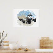 Quad Roost Poster (Küche)