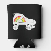 Quad Skate Regenbogen Dosenkühler (Rückseite)