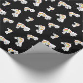 Quad Skate Regenbogen Geschenkpapier (Ecke)
