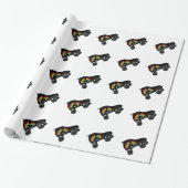 Quad Skate Regenbogen Geschenkpapier (Ungerollt)