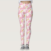 Quad Skate Regenbogen Leggings (Vorderseite)