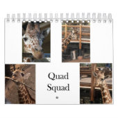 Quad Squad 2022 5,5" x 7" Kalender (Titelbild)