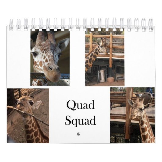 Quad Squad 2022 5,5" x 7" Kalender (Titelbild)