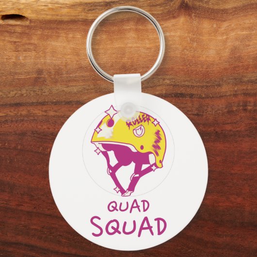 Quad Squad Schlüsselanhänger (Vorderseite)
