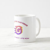 Quad-Squad-Tasse Kaffeetasse (VorderseiteRechts)