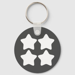 Quad Stars Schlüsselanhänger