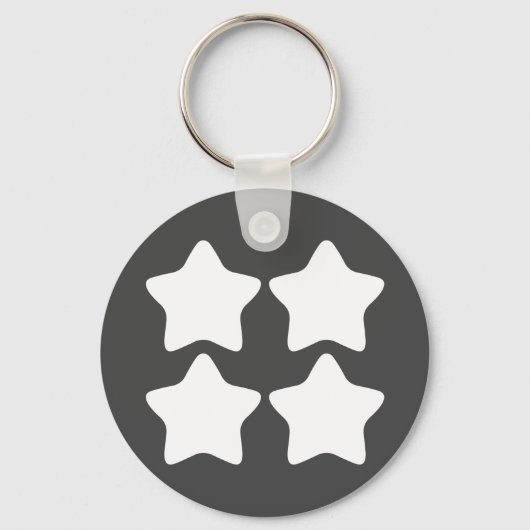 Quad Stars Schlüsselanhänger (Vorderseite)