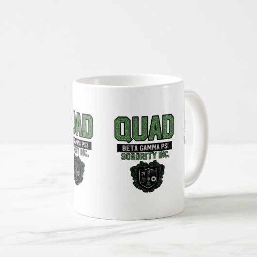 Quad-Tasse Kaffeetasse (VorderseiteRechts)