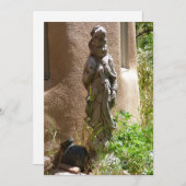 Quad-Yin-Karte Feiertagskarte (Vorne/Hinten)