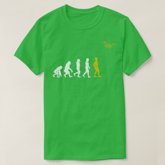 Quadcopter-Evolution T-Shirt (Design vorne)