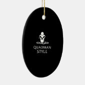 QUADMAN-STIL KERAMIKORNAMENT (Rechts)