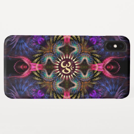 Quadra Angels Fraktal Art Om iPhone 4 Case-Mate Hülle (Rückseite (Horizontal))