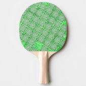 Quadradas, Fake Azulejo, Fakes Folhagens Verdes. Tischtennis Schläger (Vorderseite)