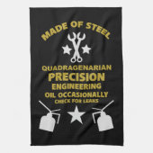 Quadragenarian Birthday Geschirrtuch (Vertikal)