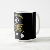 Quadragenarian Birthday Kaffeetasse (VorderseiteRechts)