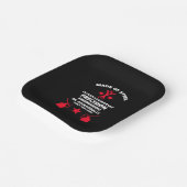 Quadragenarian Birthday Pappteller (Gewinkelt)