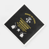 Quadragenarian Birthday Serviette (Ecke)