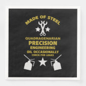 Quadragenarian Birthday Serviette (Vorderseite)