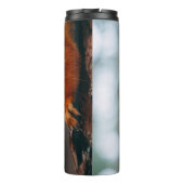 QUADRAL AUF BÄUME THERMOSBECHER (Rückseite)