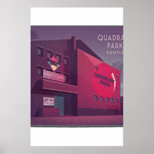 Quadrant Park Nightclub Bootle Plakat