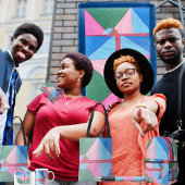 Quadrants  geschenkpapier set