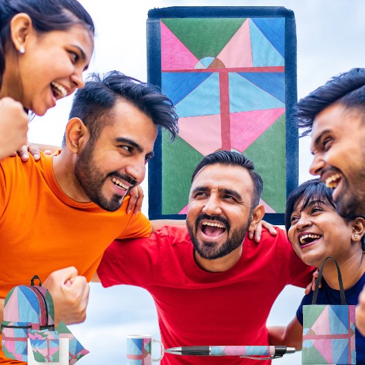 Quadrants  geschenkpapier set