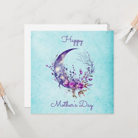 Quadrat, 13,3 cm x 13,3 cm karte (Vorderseite/Rückseite Beispiel)