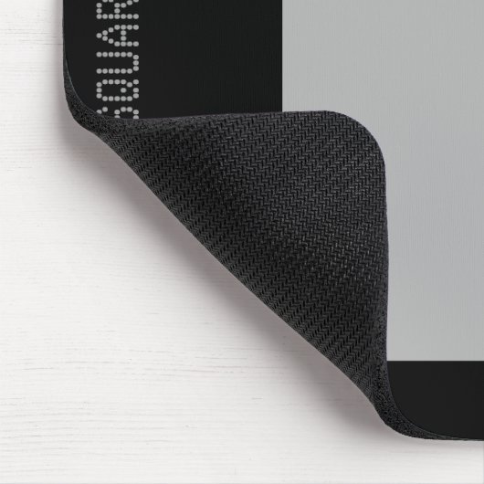 Quadrat - 30pc Grau und Schwarz Mousepad (Ecke)