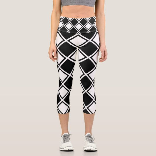 Quadrat Capri Leggings (Vorderseite)