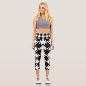 Quadrat Capri Leggings (Vorderseite)