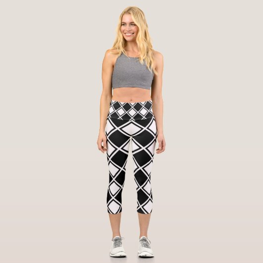 Quadrat Capri Leggings (Vorderseite)