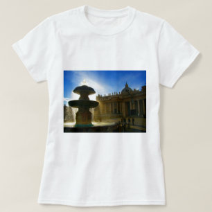 Quadrat der Blätter T-Shirt