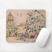 Quadrat des Hotels de Ville in Aix-en-Provence Mousepad (Mit Mouse)
