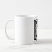 Quadrat des Labyrinths 7 Kaffeetasse (Links)