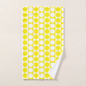 Quadrat-Dot-Benutzerdefiniertes Muster Badhandtuch Set (Handtuch)