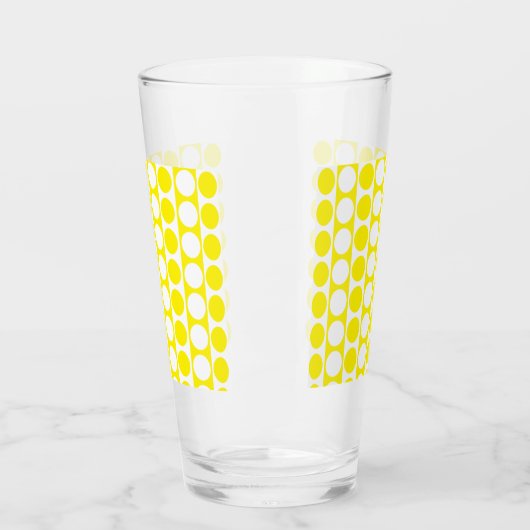 Quadrat-Dot-Benutzerdefiniertes Muster Glas (Links)