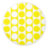 Quadrat-Dot-Benutzerdefiniertes Muster Keramikknauf (Vorderseite)