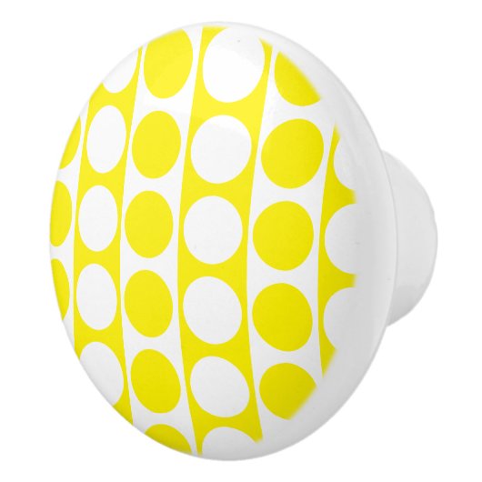 Quadrat-Dot-Benutzerdefiniertes Muster Keramikknauf (Rechts)