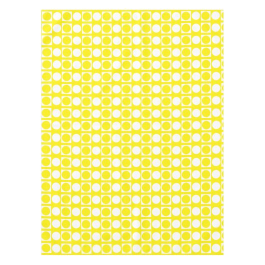 Quadrat-Dot-Benutzerdefiniertes Muster Tischdecke (Vorderseite)