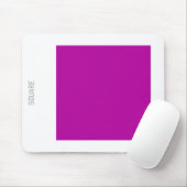 Quadrat - DP Violet und Weiß Mousepad (Mit Mouse)