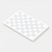 Quadrat Grafik 10 x 7 Drehbuch Post-it Klebezettel (angewinkelt)