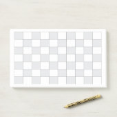 Quadrat Grafik 10 x 7 Drehbuch Post-it Klebezettel (Auf Schreibtisch)