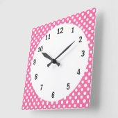 Quadrat-(große) Wanduhr (Winkel)