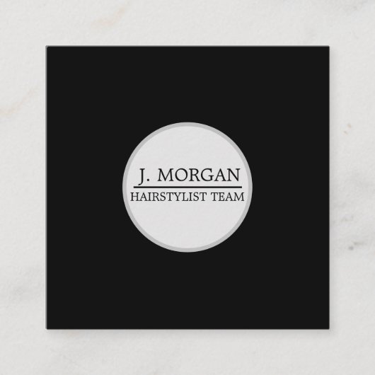 Quadrat Hinzufügen Sie Ihr Logo benutzerdefinierte Quadratische Visitenkarte (Vorderseite)