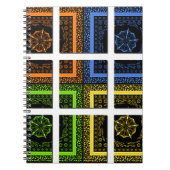 Quadrat in einer Schachtel Notizblock (Vorderseite)