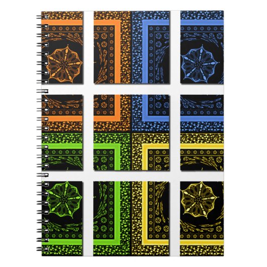 Quadrat in einer Schachtel Notizblock (Vorderseite)