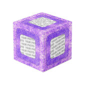 Quadrat in quadratischen Rahmen Punkte 2 + Ihr Fot (Rückseite Schrägansicht)