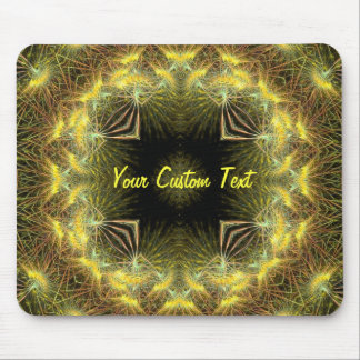 Quadrat innerhalb des Circle Fraktal Mousepad