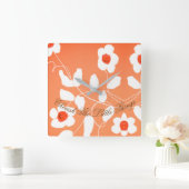 Quadrat Inspiration Uhr die kleinen Dinge (Zuhause)