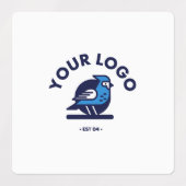 Quadrat-Klebeetikett / wasserdicht Etiketten (Design 1)